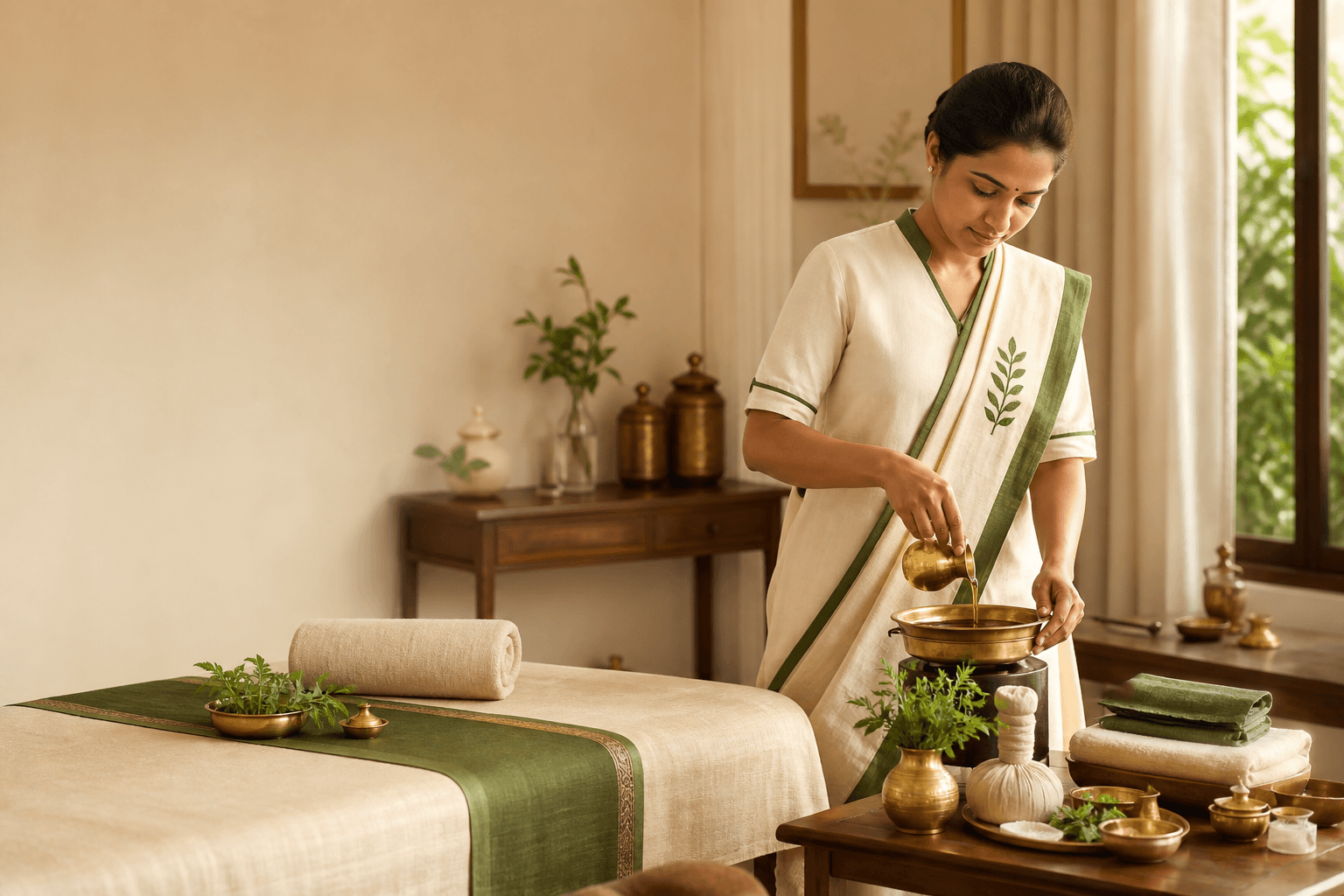 Prepared space for a JeevaSetu home service